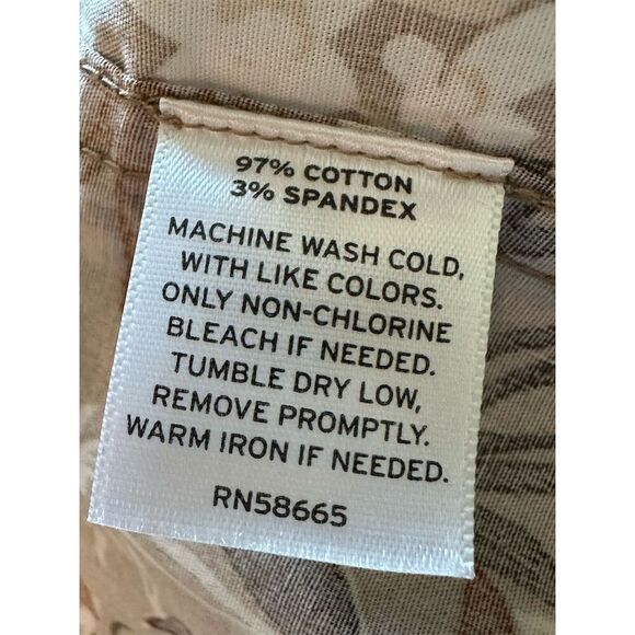 14th & Union Men's Floral Button-Up Shirt Multicolor Size M - Picture 4 of 7